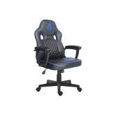 SILLA GAMER CONCEPTRONIC EYOTA03B COLOR NEGRO DETALLES EN AZUL RECUBRIMIENTO PU DE ALTA CALIDAD DISEÑO ERGONOMICO