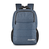 MONRAY Mochila  SACKSCHARTER 15,6 Azul jaspeado