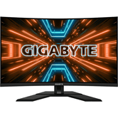 MONITOR GIGABYTE 32" M32UC,CURVO,VA,3840X2160 (UHD),0.18PP,3000:1,1MS,160HZ,2HDMI+1DP+4USB3.2+USB TYPE C,ALTAVOCES