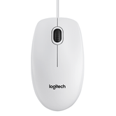 RATON LOGITECH OPTICO B100 BLANCO USB