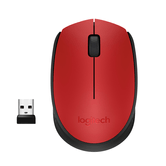 RATON LOGITECH INALAMBRICO M171 ROJO/NEGRO