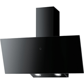 CAMPANA CHIMENEA MEPAMSA CUADRO 90 NEGRA ANCHO 90 CM NEGRA