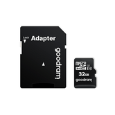 MEMORIA 32GB MICRO SDHC GOODRAM UHS-I CLASS 10 + ADAPTADOR