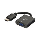 ADAPTADOR HDMI MACHO A VGA HEMBRA EWENT 0.15M