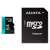 ADATA microSDXC/SDHC UHS-I U3 64GB c/adapt