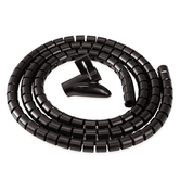 ORGANIZADOR CABLES ZIP 2M NEGRO FELLOWES 99439