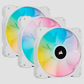 VENTILADOR CAJA CORSAIR SP SERIES SP120 RGB ELITE BLANCO 120MM CON AIRGUIDE TRIPLE PACK CON LIGHTING NODE CORE CO-9050137-WW