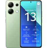 XIAOMI Redmi Note 13 6.67" 4G 6GB/128GB Verde, Color menta