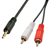 AUDIO CABLE 2X PHONO 3 5 MM/3M