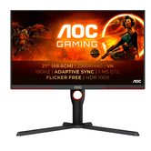 MONITOR GAMING AOC Q27G3XMN/BK 27" IPS QHD 180HZ 1MS 2 X HDMI