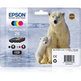 CARTUCHO EPSON MULTIPACK 4 COLORES XP-605 C13T26164010