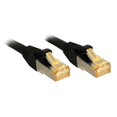 0.5M RJ45 S/FTP LSZH CABLE, BLACK