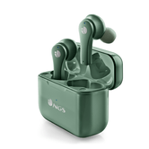 AURICULARES C/MICROFONO NGS ARTICA BLOOM INALAMBRICOS VERDE