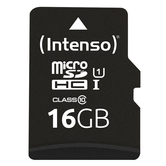 Intenso 3423470 Micro SD UHS-I Premium 16GB c/adap