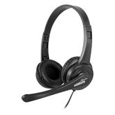 HEADSET NGS VOX 505  EST??REO CON MICROFONO REGULABLE  CONEXI??N USB Y CONTROL DE VOLUMEN