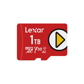 LEXAR 1TB PLAY MICROSDXC UHS-I CARDS, UP TO 150MB/S READ C10 A2 V30 U3