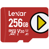 LEXAR 256GB PLAY MICROSDXC UHS-I CARDS, UP TO 150MB/S READ C10 A1 V30 U3