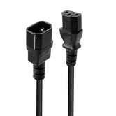 1M IEC EXTENSION CABLE IEC C14 TO IEC C13