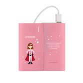 POWERBANK SUPERMAMA ROSA 4.000 MAH