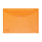 SOBRE POLIPROPILENO FOLIO SOLAPA C/BROCHE PLASTICO NARANJA CARCHIVO 342K52