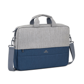 RIVACASE 7532 Grey/blue Prater Maletín 15,6 gris-