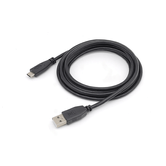 CABLE 2.0 USB-A MACHO USB-C MACHO 2M TRANSFERENCIA 480MBPS COLOR NEGRO