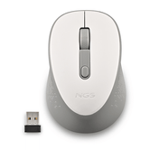 RATON NGS DEW OPTICO 1600DPI INALAMBRICO NANO BLANCO