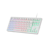 Mars Gaming Teclado MK023 TKL FRGB Blanco