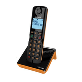 TELEFONO SOBREMESA ALCATEL DEC S280 DUO BLACK+ORANGE