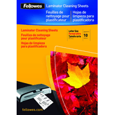 PACK 10 HOJAS DE LIMPIEZA PARA PLASTIFICADORAS FELLOWES 5320604