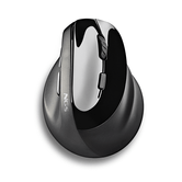 MOUSE NGS WIRELESS ERGO EVO MOKSHA COLOR NEGRO RECARGABLE USB-C 2400 DPI BOTONES SILENCIOSOS