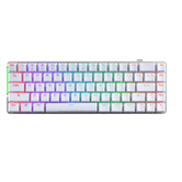 TECLADO ASUS ROG FALCHION ACE WHITE (BLANCO)