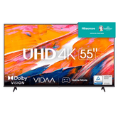 HISENSE 55"  55A6K LED 4K Ultra HD