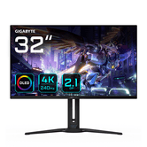 MONITOR GIGABYTE 32" AORUS FO32U2P,OLED,3840X2160 (UHD),0.18PP,1,5M:1,0,03MS,240HZ,2HDMI+2DP+miniDP+3USB3.2+1TYPE-C,ALTAVOCES