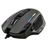 G-LAB ILLUMINATED RGB GAMING MOUSE - 12000 DPI - SOFTWARE - GREY (KULT-NITROGEN-CORE)