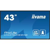 MONITOR IIYAMA LH4375UHS-B1AG   42.5" IPS 3840 x 2160 HDMI