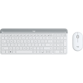 SLIM WRLS. KEYB.MOUSECOMB MK470 OFFWHITE ESP MEDITER SP