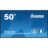 MONITOR IIYAMA LH5065UHSB-B1AG   49.5" VA 3840 x 2160 HDMI Altavoces