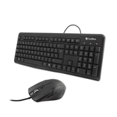 COMBO TECLADO/RATON COOLBOX KTR-01U USB NEGRO