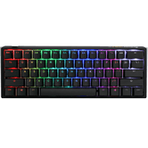 TECLADO MECANICO DUCKY ONE 3 CLASSIC MINI 60 HOT-SWAP MX-RED RGB NEGRO