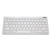 iggual Teclado Bluetooth Slim TKL-BT plata