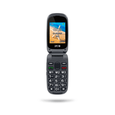 TELEFONO MOVIL LIBRE SPC MOBILE HARMONY PANTALLA 1.8"/DUAL SIM/TECLAS GRANDES/MENSAJE SOS/NEGRO