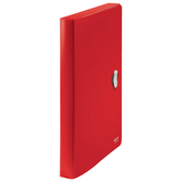 CARPETA POLIPROPILENO DE PROYECTOS 38MM Y CIERRE BROCHE GIRATORIO A4 RECYCLE ROJO LEITZ 46230025