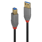 2M USB 3.2 TYPE A TO B CABLE  ANTHRA LINE