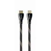 CABLE HDMI 2.1 8K 60HZ GEMBIRD CCBP-HDMI8K-3M PREMIUM TRENZADO ETHERNET 3M NEGRO