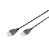 Cable de extensi n USB 2.0  tipo A M/F  3.0m  conforme a USB 2.0 sw