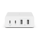 CARGADOR DE SOBREMESA BELKIN WCH010VFWH 2XUSB-C 2XUSB-A GAN BOOST CHARGE 108 BLANCO