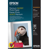 PAPEL EPSON HIGH-GLOSSY A4 255 GR. 20 UDS