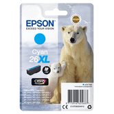 CARTUCHO EPSON CYAN ALTA CAPACIDAD XP-605 C13T26324012