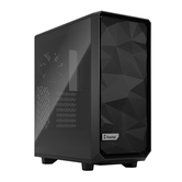 CAJA FRACTAL DESIGN MESHIFY 2 COMPACT CRISTAL TEMPLADO - NEGRO